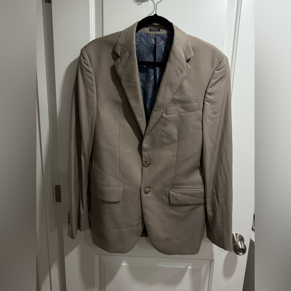 Joseph Abboud Light Brown Men's Blazer